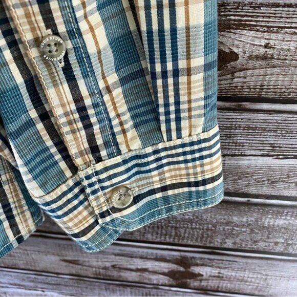 Eddie Bauer Men's Classic Fit Long-Sleeved Button-Down Shirt Size L - Picture 7 of 9